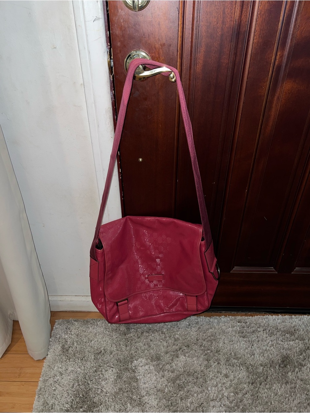 Gucci diaper bag